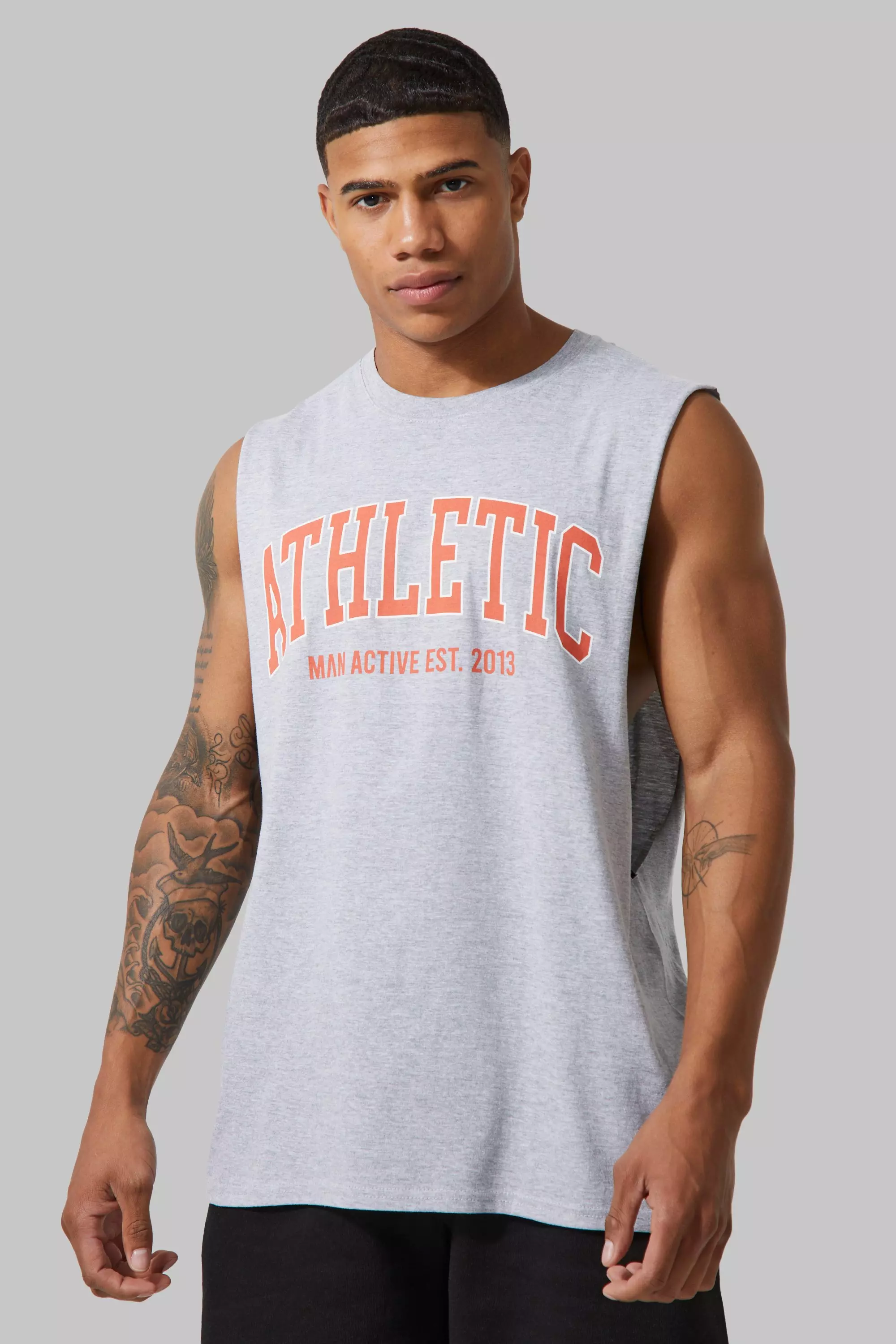 Athletic hotsell cut tank